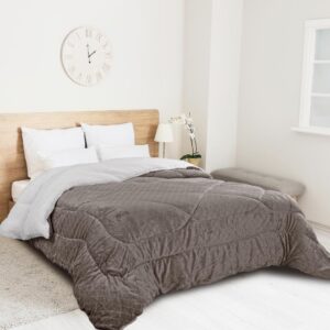 Acolchado de sherpa y plush